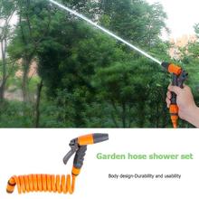 Garden Cleaning Water Gun with 2.5m Retractable Spring Hose Connector Set Wash Cleaning Garden Sprayer Sprinkle Tools 2024 - buy cheap