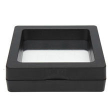 Квадратный 3D альбомы плавающая рамка держатель Монета коробка ювелирных изделий Дисплей Чехол 7X7cm 2024 - купить недорого