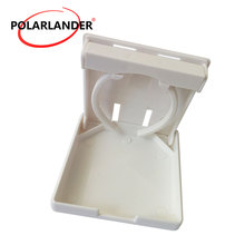 For Marine Boat Caravan Yacht Car RV Cup Retainer Arms Beverage Drink Cup Holder 4x4 Mount White Plastic Folding Adjustable 2024 - buy cheap
