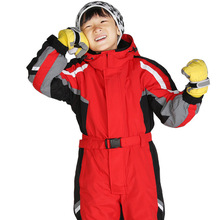 Mono de esquí para niños, chaqueta de esquí para snowboard, abrigo, ropa deportiva, pantalones de invierno 2024 - compra barato