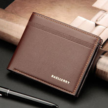 New Luxury Men PU Leather Wallet Money Card Clutch Holder Bifold Purse Fashion High Quality Multifunction 2024 - buy cheap