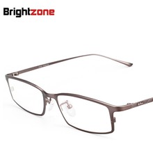 Exceed-placa de titanio para gafas, marco de gafas para miopía de titanio puro, gafas cuadradas con marco completo, conciso, 9021 2024 - compra barato