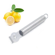 Ralador de limão em aço inoxidável, faca multifuncional de limão, frutas, espátula e frutas 2024 - compre barato