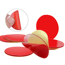 10Pcs 3M Circle Double Sided Tape Strong Acrylic Adhesive PET Red Film Clear Double Side Tapes No Trace LCD Phone Tablet Screen 2024 - buy cheap