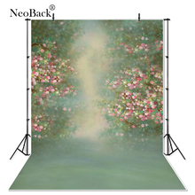 Тонкий виниловый классический фон для студийной фотосъемки с изображением сада и цветов 2024 - купить недорого