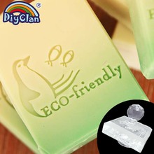 Penguin "ECO-friendly" Soap Stamp Mold Transparent Diy Natural Organic Soap Chapter With Handle Acrylic Chapters Customize 2024 - buy cheap