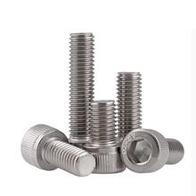 M3 Length 4-30mm 304 Stainless Steel Allen Hex Socket Head Cap Screws Bolt DIN912 2024 - buy cheap