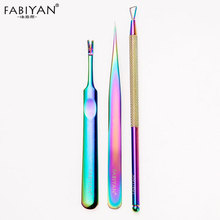 Stainless Steel Tweezers Dead Skin Fork Remover Rod Triangle Stick Cuticle Pusher Nail Art Pedicure Manicure UV Gel Polish Tools 2024 - buy cheap