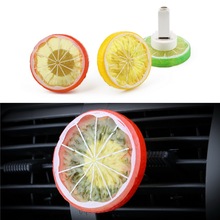 Car Air Freshener Air Conditioner Vent Clip Car-styling Lemon Shape Auto Interior Accessories Solid Fragrance Car Perfume 2024 - buy cheap