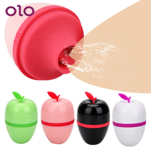 OLO Tongue Vibrator Nipple Massager Female Masturbation Creative Apple Clitoris stimulation Sex Toys for Women Erotic 2024 - buy cheap