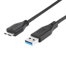 0,5 м USB 3,0 кабель высокоскоростной тип A папа к USB 3,0 Micro B Мужской адаптер кабель конвертер для внешнего жесткого диска HDD 2024 - купить недорого