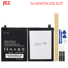 Batería de alta calidad para HOMTOM ZOJI Z7, 3,8 V, 3000mAh, baterías de reemplazo de teléfono, con juego de herramientas 2024 - compra barato