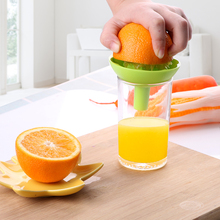 Мини-соковыжималка для фруктового сока с воронкой инструмент для приготовления апельсинового лимонного сока инструмент для сжатия домашняя ручная соковыжималка 2 в 1 2024 - купить недорого