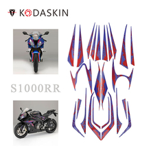 2d impressão carenagem emblema adesivo decalque corpo da motocicleta kit completo decoração adesivo para s1000rr 2015-2018 acessórios 2024 - compre barato