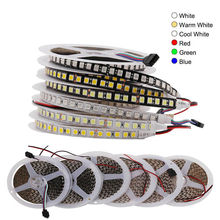 Dc12v 5 m 5050 rgb led 600led 120leds 1 m luz de tira flexível não-impermeável ip20 2024 - compre barato
