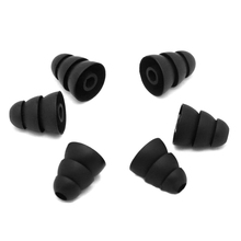 3 Pairs 6 PCS Three Layer Silicone In-Ear Earphone Covers Cap Replacement Earbud Tips Earbuds eartips Earplug Ear Pads Cushion 2024 - buy cheap