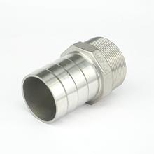 2" BSPT Male x 50mm Hose Barbed 304 Stainless Steel Pipe Fitting Hose tail Connector 230 PSI 2024 - buy cheap