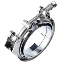 2.5"/3.0"/3.5" Stainless Steel V-Band Clamp Flange Exhaust Downpipe V-band Clamp Quick Release Clamp 2024 - buy cheap