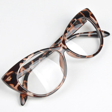 New Cute Lovely Cat Eye Glasses Frame Women Fashion Glasses Female Eyewear Accessories oculos de sol feminino #H1018 2024 - купить недорого
