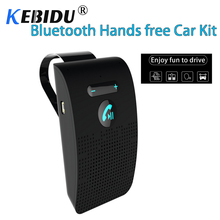 Kebidu-Kit de manos libres para coche, altavoz inalámbrico con Bluetooth 4,2, visera solar, Hi-Fi 2024 - compra barato