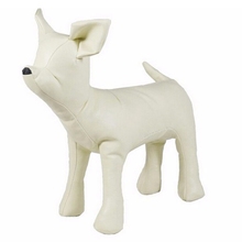 Leather Dog Mannequins Standing Position Dog Models Toys Pet Animal Shop Display Mannequin 2024 - buy cheap