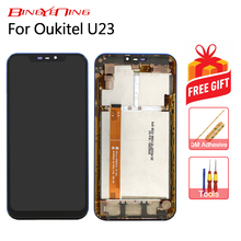 BingYeNing New original Touch Screen LCD Display For Oukitel U23 Digitizer Assembly With Frame Replacement Parts+Disassembletool 2024 - buy cheap