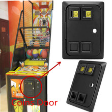 Arcade Or Pinball Game Machine Two Entry Coin Door Wells Gardner Style Coins Door Gate With Mech Coin Operated Game Console Part 2024 - buy cheap