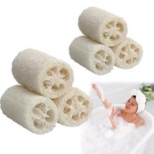 3pcs/set Durable Body Shower Brush Scrubber Towel Natural Loofah Bath Sponge Bath Rub Luffa Bath Bathing Massage for Bathroom 2024 - buy cheap