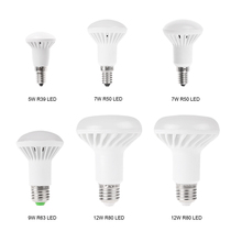 Bombilla LED E14, E27, Bombilla LED para lámpara, SMD 5730, R39, R50, R63, R80, 5W, 7W, 9W, 12W, foco blanco frío cálido, 220V, 110V 2024 - compra barato