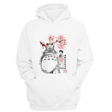 Japanese Anime Studio Ghibli Hoodie Totoro Hoodies Sweatshirts Women Men Kid Harajuku Hoodie spirited away Sweatshirt Hoody Male 2024 - buy cheap