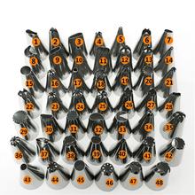 48Pcs/set Cake Decorating Good Quality Stainless steel Icing Piping Nozzles Pastry Tips Set Cake Baking Tools Accessories 2024 - buy cheap