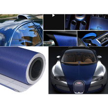 3D film car self adhesive Carbon Fiber Vinyl Film High Gloss Car Wrap Roll Self Adhesive Sticker 2024 - buy cheap