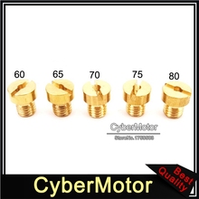 Gold 5mm Replacement Carburetor Jets #60 #65 #70 #75 #80 For Dellorto SHA PHBG Carb Tomos A35 Targa LX Sprint 2024 - buy cheap