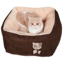 Высокое качество собака кошка для питомцев, зимний, теплый, креативная моющаяся кровать щенок собачка плюшевый Кот кровать 2024 - купить недорого