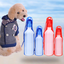 Portable Dog Cat Drinking Water Feeder Dog Travel Water Bottle Pet Dispenser Outdoor Pet Puppy Bowl 250/500 ML 2024 - buy cheap
