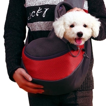 Pet Puppy Carrier, рюкзаки для путешествий на открытом воздухе, сумка из сетчатой ткани Оксфорд, сумка на одно плечо, Удобная дорожная сумка-тоут, сумка на плечо 2024 - купить недорого