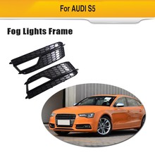 Fog Light Grill for Audi A5 Sline S5 Sport 2012 - 2016 NoN Standard Front Bumper Fog light Grille 2024 - buy cheap