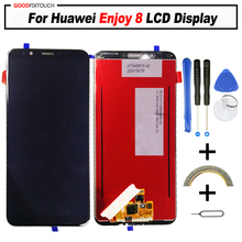 Pantalla LCD original para Huawei Enjoy 8, montaje de digitalizador con pantalla táctil con marco, para Huawei Enjoy8 2024 - compra barato