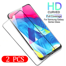 2PCS Tempered Glass On For Samsung Galaxy Galxy A50 A30 A10 A20 A40 A70 A90 Screen Protector Full Cover 3D Curved Explosion film 2024 - buy cheap