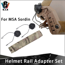 Z Tactical  Softair Peltor MSA Sordin Headset Holder Military Fast Helmet Rail Adapter 2024 - buy cheap