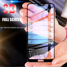 Película de vidro temperado 3d para celular huawei, película protetora completa para modelos mate 20 lite, honor 10, 8c, 8a, 20, 8x, 7x, 9 lite 2024 - compre barato