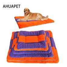 AHUAPET-sofá grande lavable para perro, manta cálida para cama de perro grande, colchón para gato, tumbona Golden Retriever E 2024 - compra barato