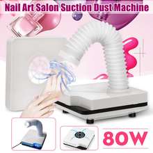 80W/60W Strong Power Nail Suction Dust Collector Nail Dust Collector Vacuum Cleaner Nail Fan Nail Art Salon Manicure Machine 2024 - buy cheap