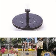 Дропшиппинг, миниатюрный плавающий водяной насос на солнечной батарее для ванной с птицами, фонтан, садовый пруд, бассейн 2024 - купить недорого
