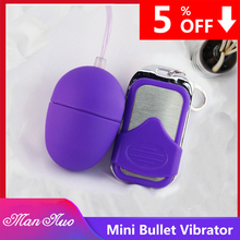 ManNuo Remote Control Vibrating Small Egg Love Egg,Wireless Bullet Vibrators, Adult Sex toys for Woman, Sex Products for Females 2024 - buy cheap