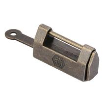 1 pcs Brass Padlock Chinese Vintage Padlock Antique Retro Style Lock for Jewelry Box Drawer 2024 - buy cheap