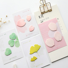 Creative Kawaii Flower Memo Pad Cute DIY Decoration Sticky Notes Handbook Diary Office Notepad School Stationary Supplies 02092 2024 - buy cheap