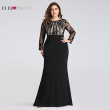 Elegant Plus Size Mother Of The Bride Dresses Mermaid Long Sleeve Farsali Lace Wedding Guests Dresses 2020 Vestido De Madrinha 2024 - buy cheap