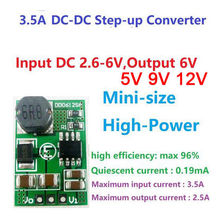 Convertidor de potencia de 15W, 2,6-5V a 5v, 6V, 9v, 12v, DC-DC, módulo de fuente de alimentación regulada, placa para carga de baterías LED 2024 - compra barato
