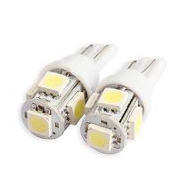 Luz LED pequeña blanca para coche, lámpara de diodo emisor de luz lateral, cc 12V, accesorios para automóviles, 5050 5SMD, 2/10/20 Uds. 2024 - compra barato